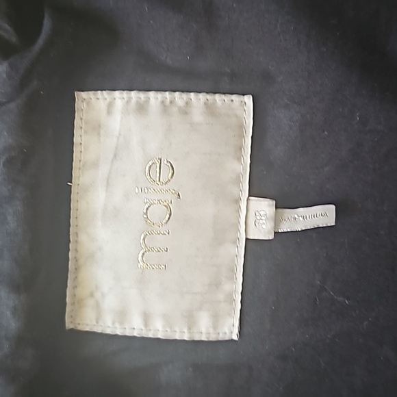 Maje Leather Motorcycle Jacket with Sleeve Slits - Picture 7 of 14